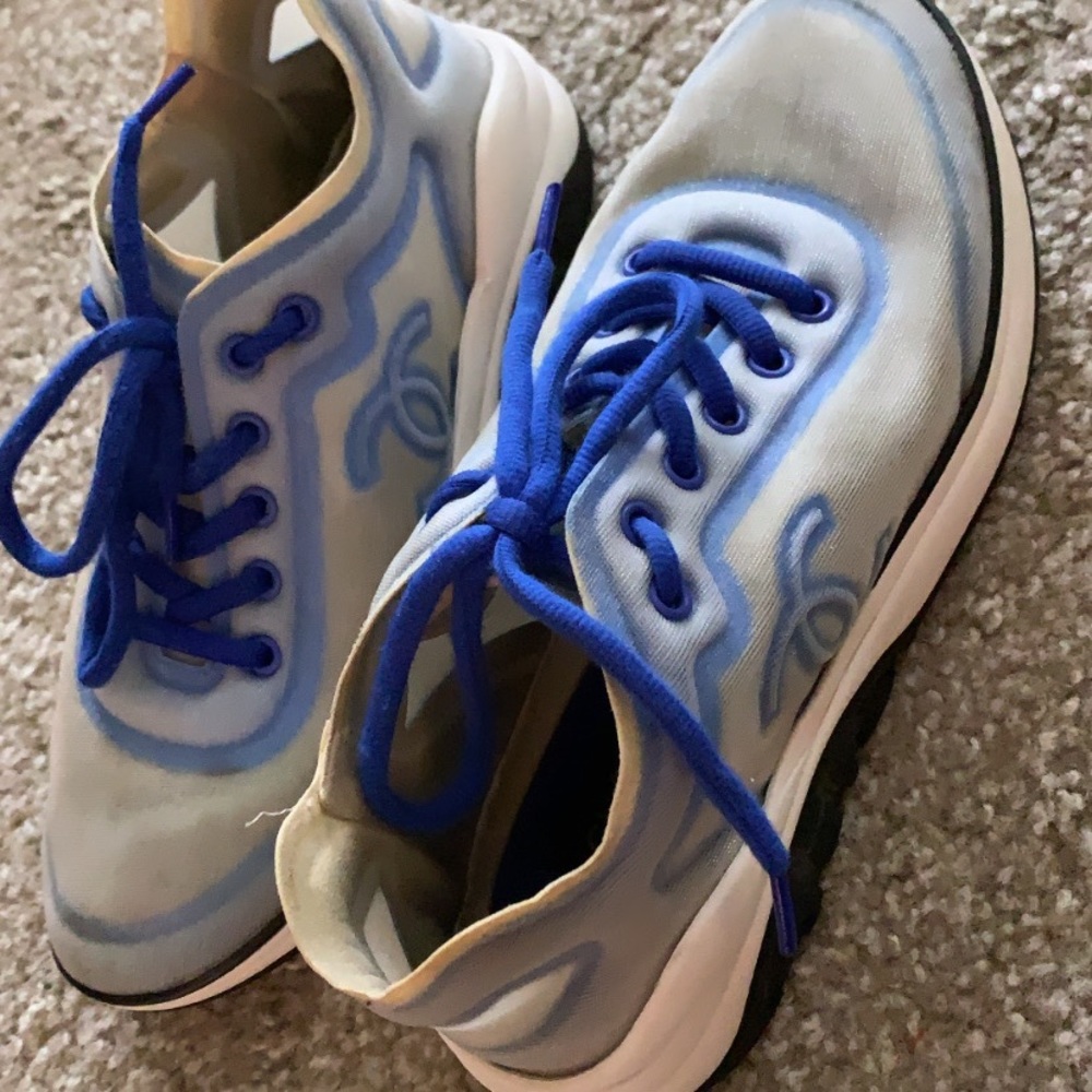 Authentic Chanel Trainer Sneakers